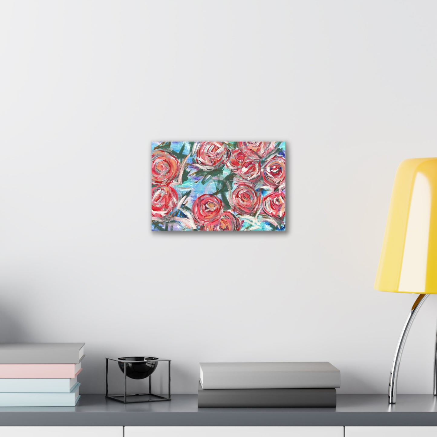 Floral Rose Garden Canvas
